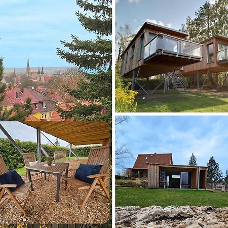 Baumhaus Und Tinyhaus Villa Mühlhausen Exterior foto